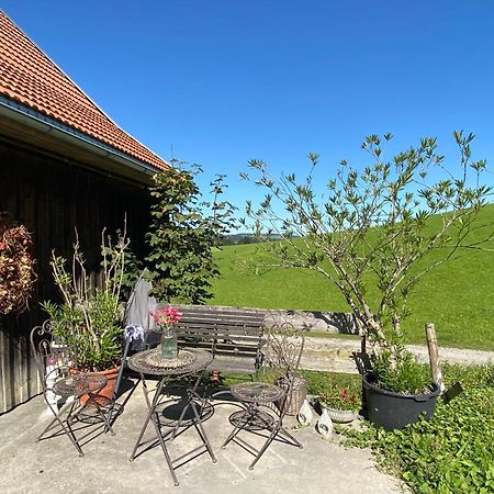 Allgaeu Cottage - Traumhafter Blick In Die Schweizer Berge Weiler Simmerberg Bagian luar foto